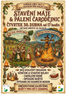 Stavění máje a pálení čarodějnic